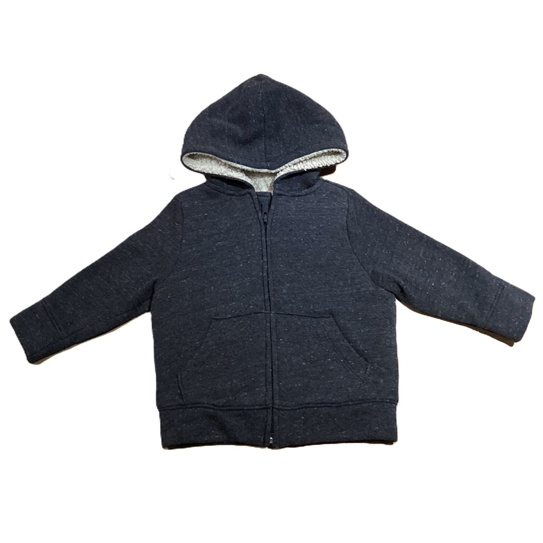 12-18 Boys Old Navy Charcoal Fleece Lined Sweatshirt