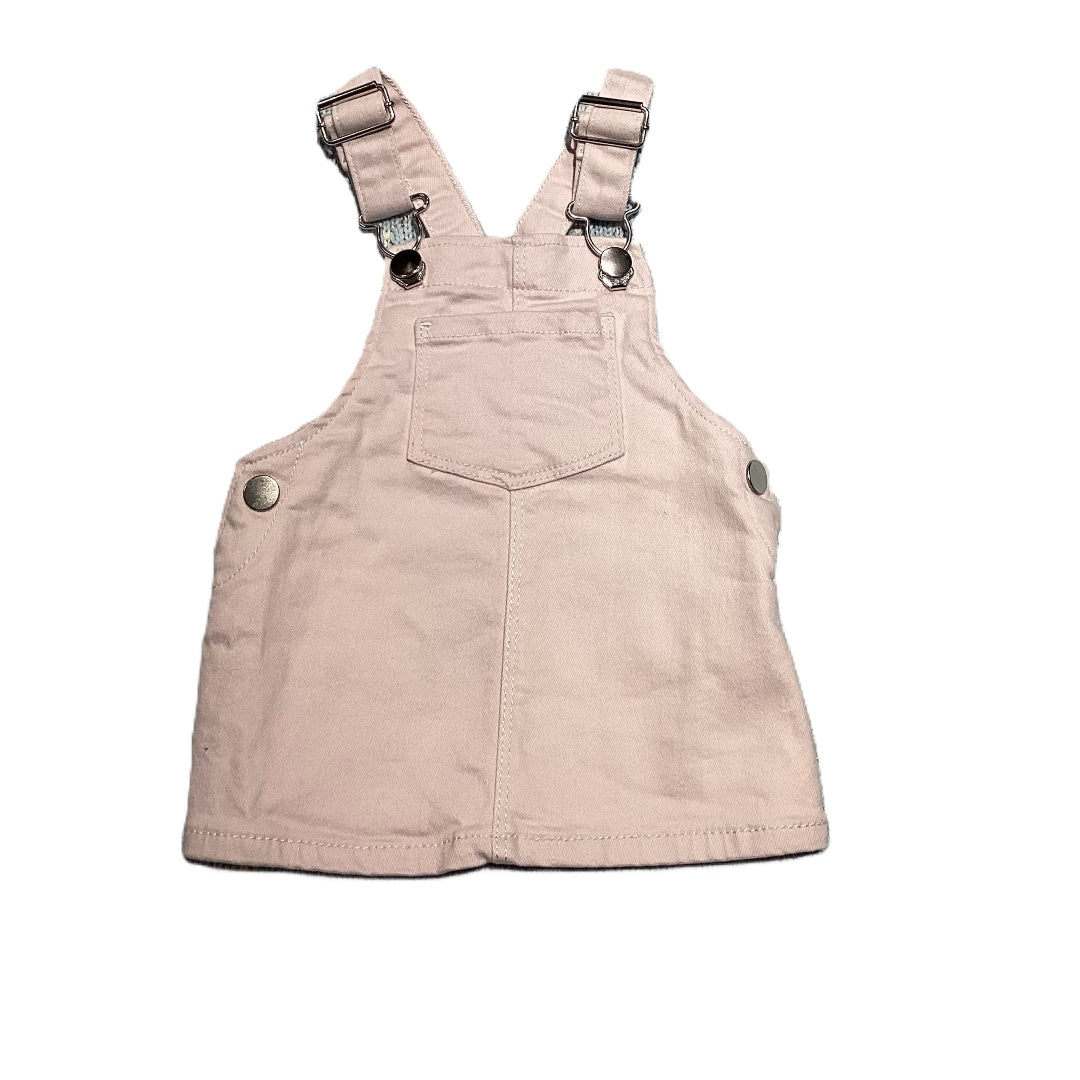 0-3 Girls Primark Light Pink Denim Jumper