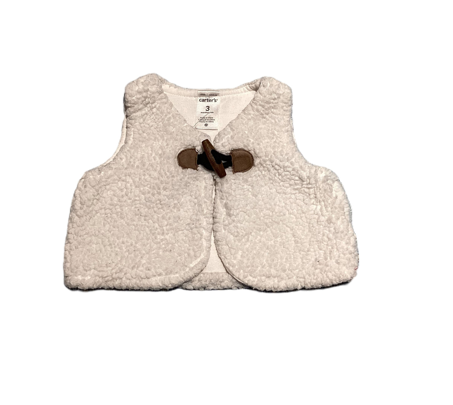 0-3 Girls Carter's Sherpa Fleece Vest