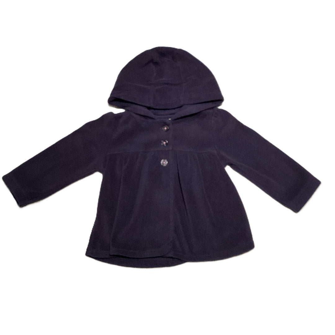 6-9 Girls Just One You Navy Fleece Jacket