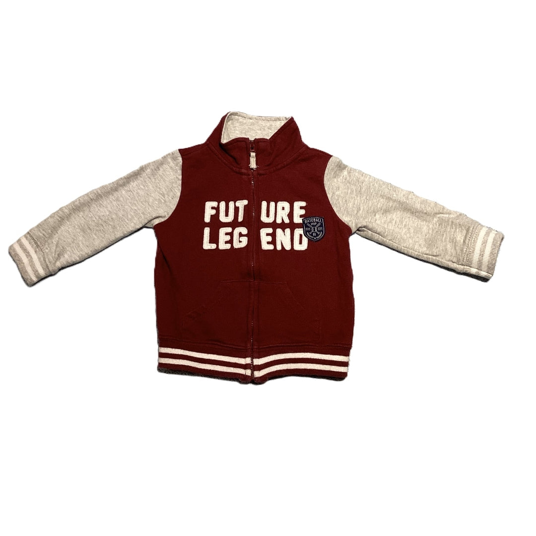 9-12 Boys Carter's Future Legend Front Zip Sweatshirt