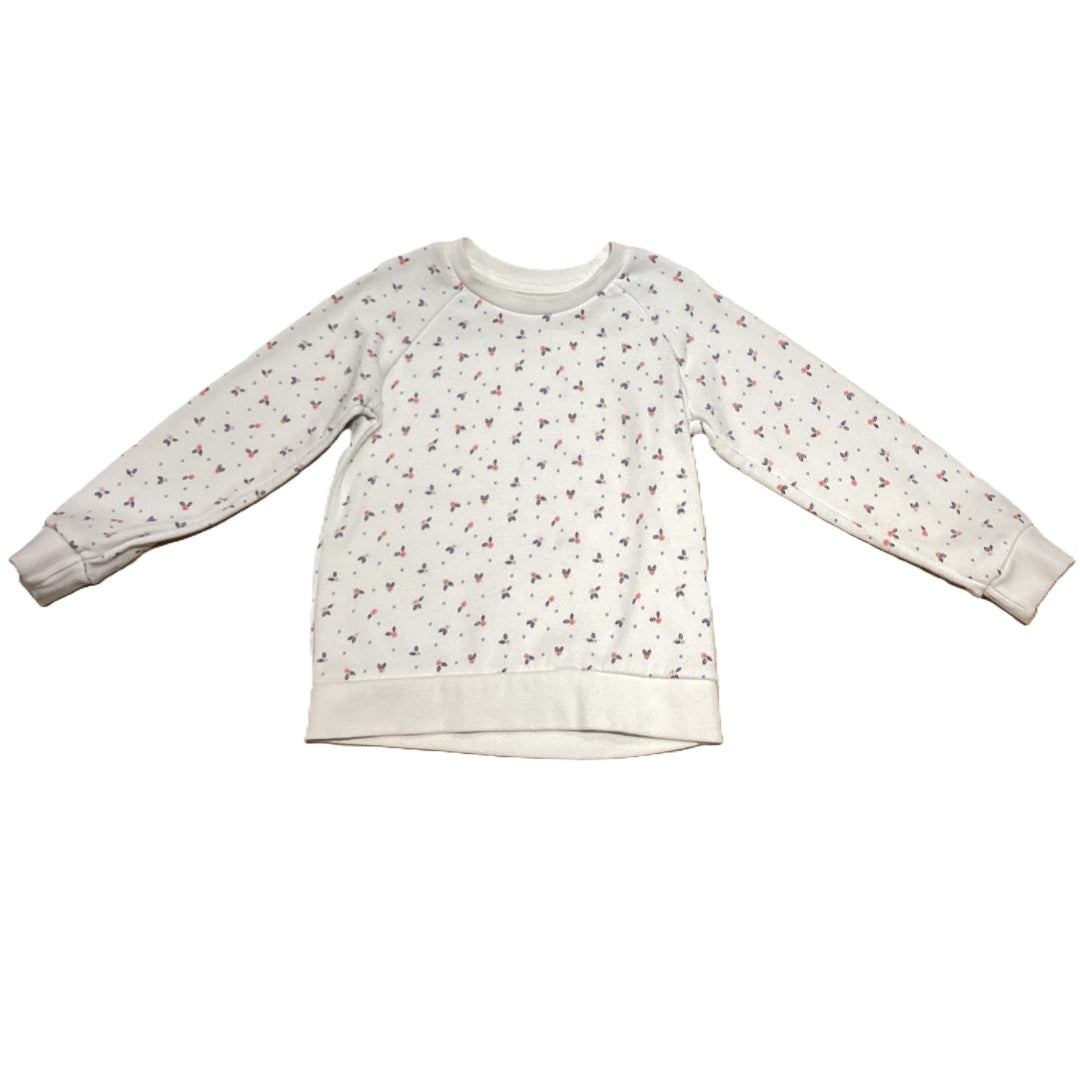 18-24 Girls Primark White Floral Sweatshirt