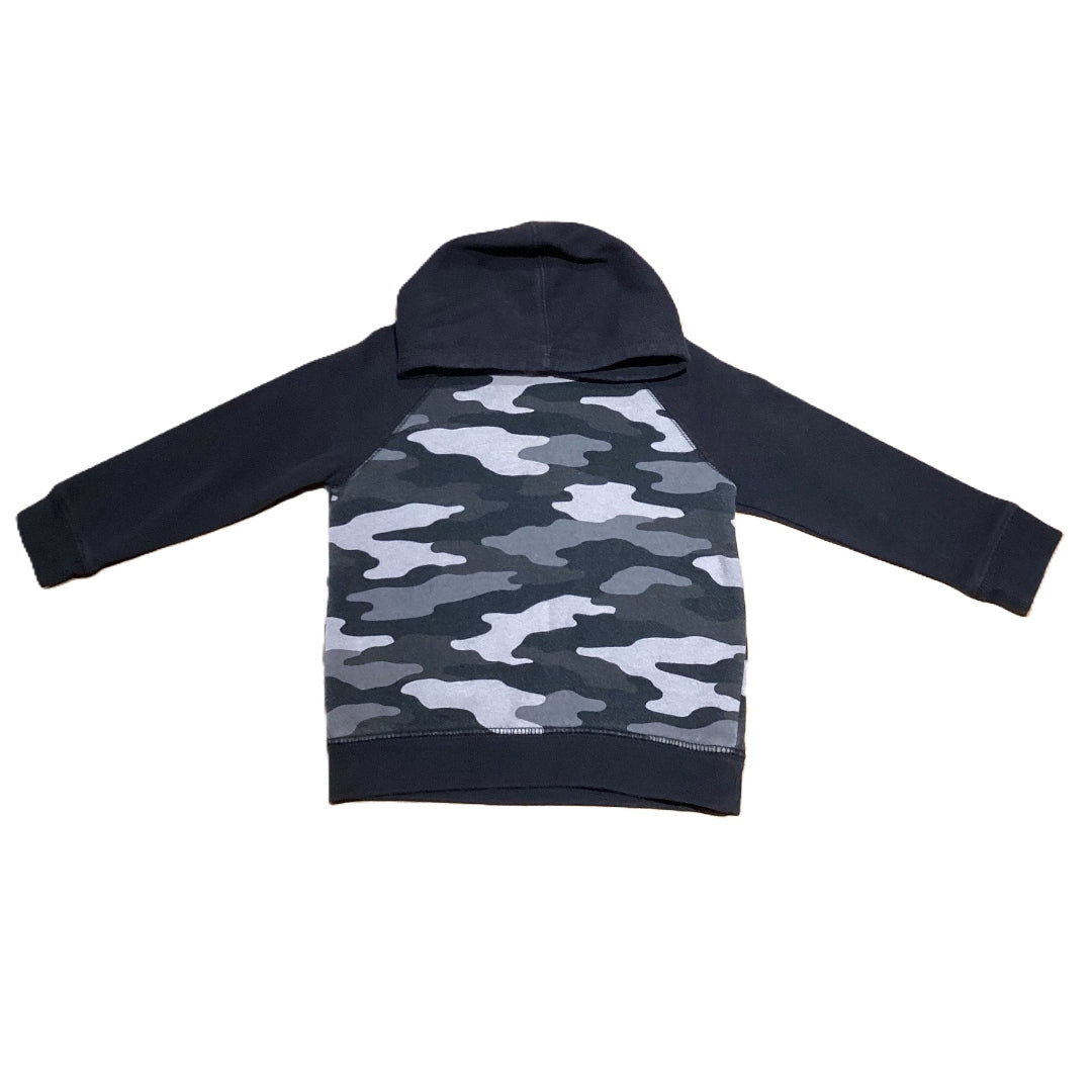 18-24 Boys Jumping Beans Black Camouflage Hooded Sweatshirt