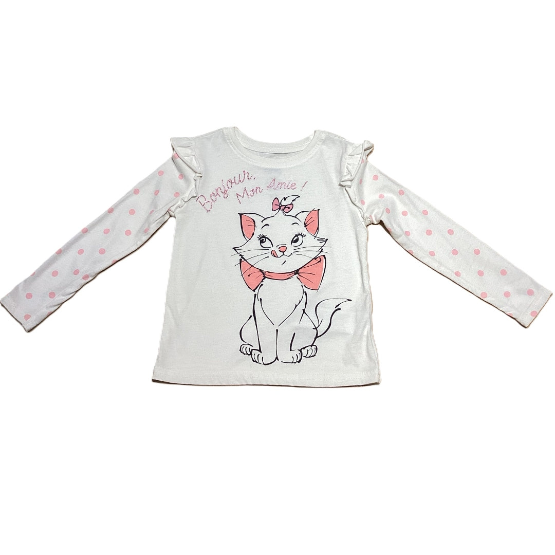 2T Girls Disney Junior Bonjour Mon Amie Long Sleeve
