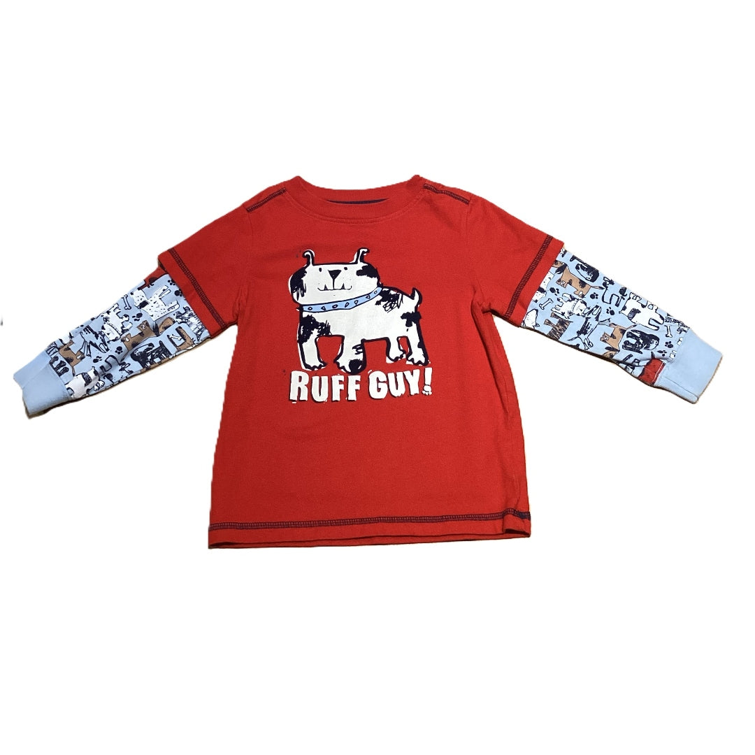 2T Boys Circo Ruff Guy Long Sleeve Tshirt