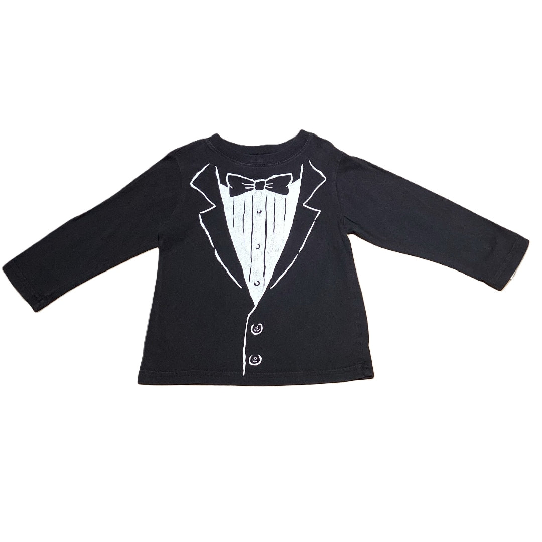 2T Boys 1989 Tuxedo Long Sleeve Shirt
