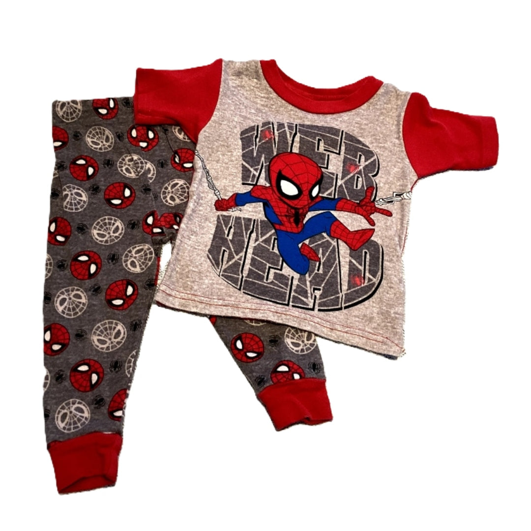 2T Boys Spiderman Pajamas