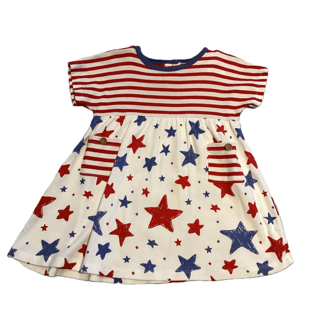 18-24 Girls Tesa Babe Red, White and Blue Star Dress