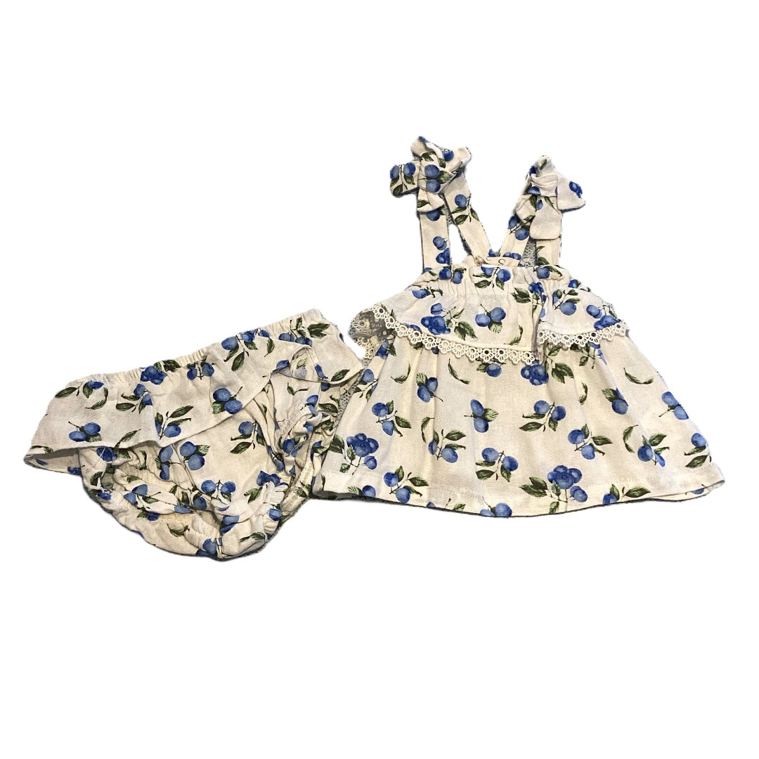 18-24 Girls Jessica Simpson Blueberry 2-Piece Tank Top Set with Bloomers