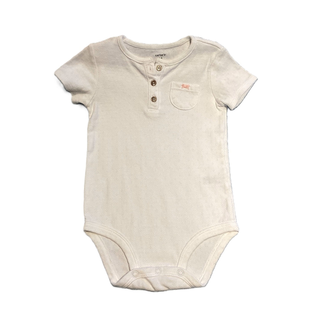 18-24 Girls Carter's White Onesie