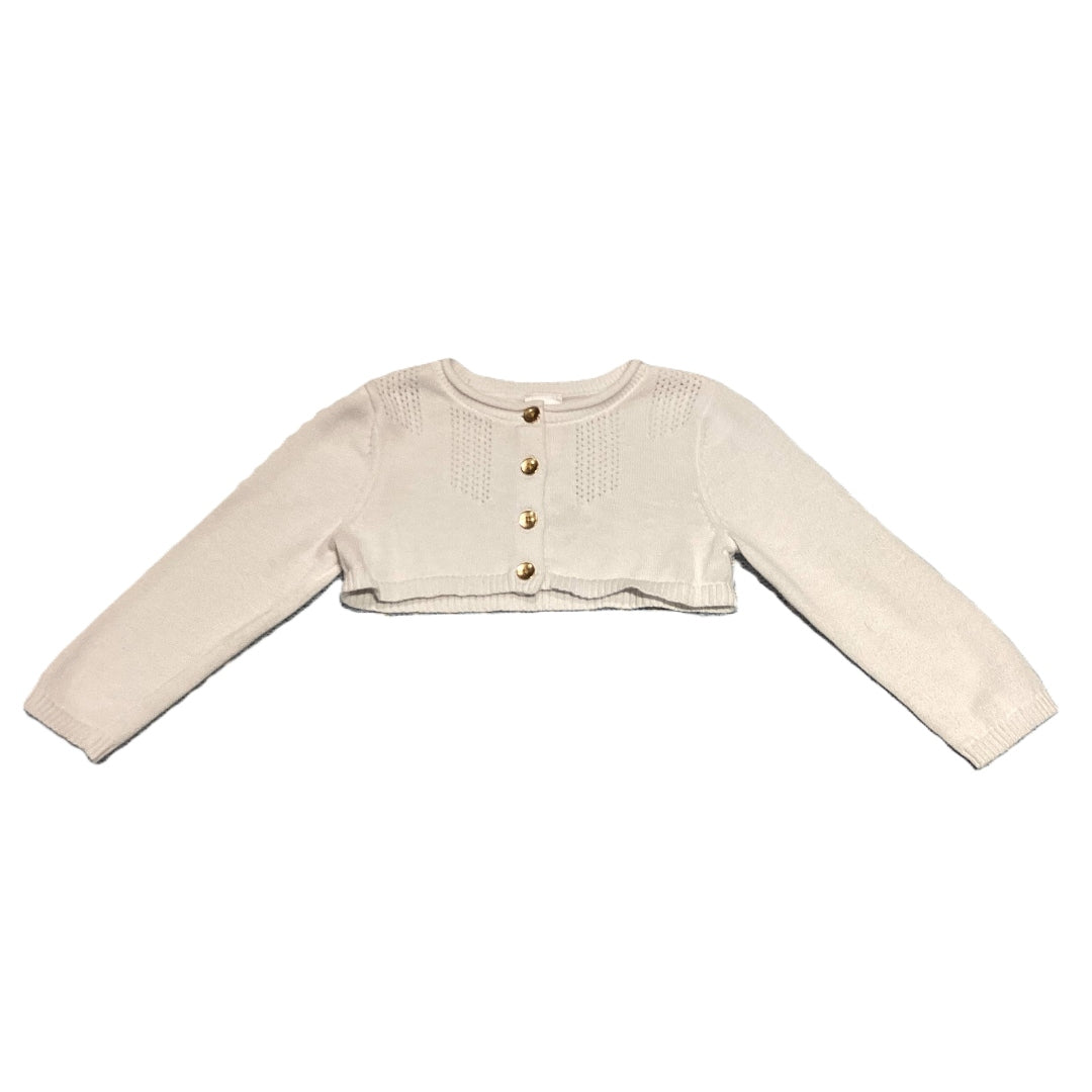 9-12 Girls Cat & Jack White Shrug