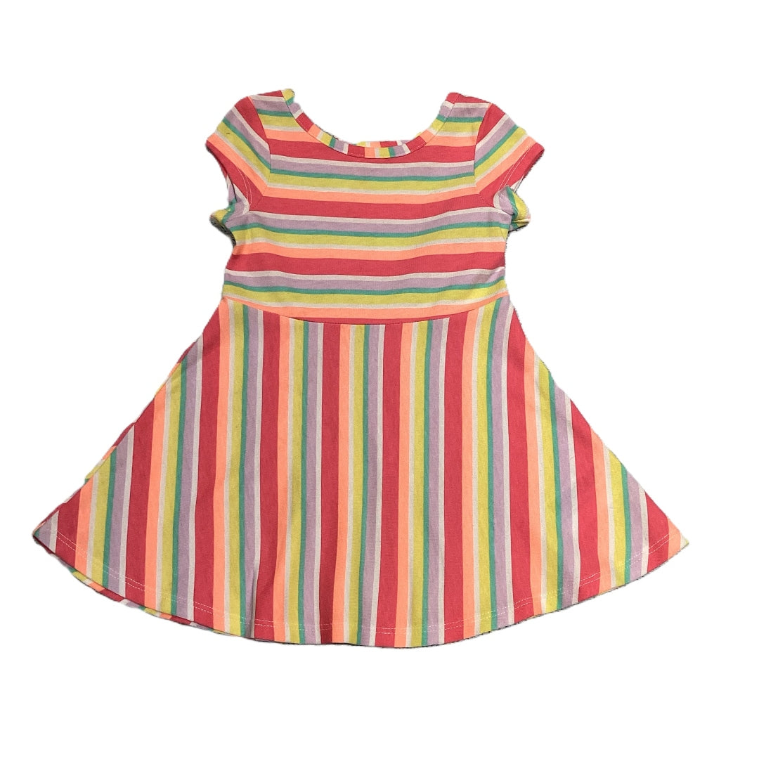 9-12 Girls Cat & Jack Bold Stripe Swing Dress