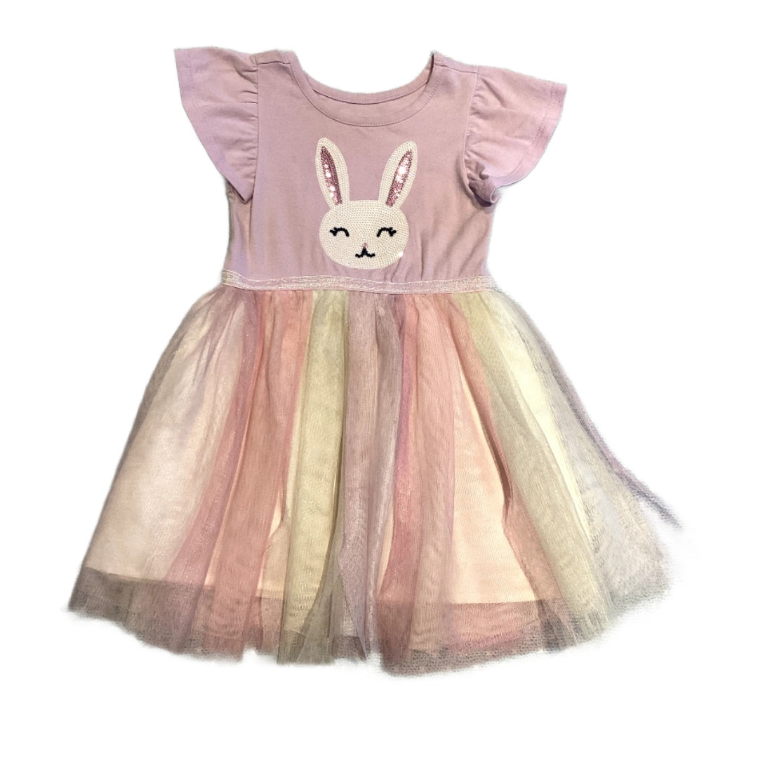 2T Girls Cat & Jack Bunny Dress with Tutu Bottom