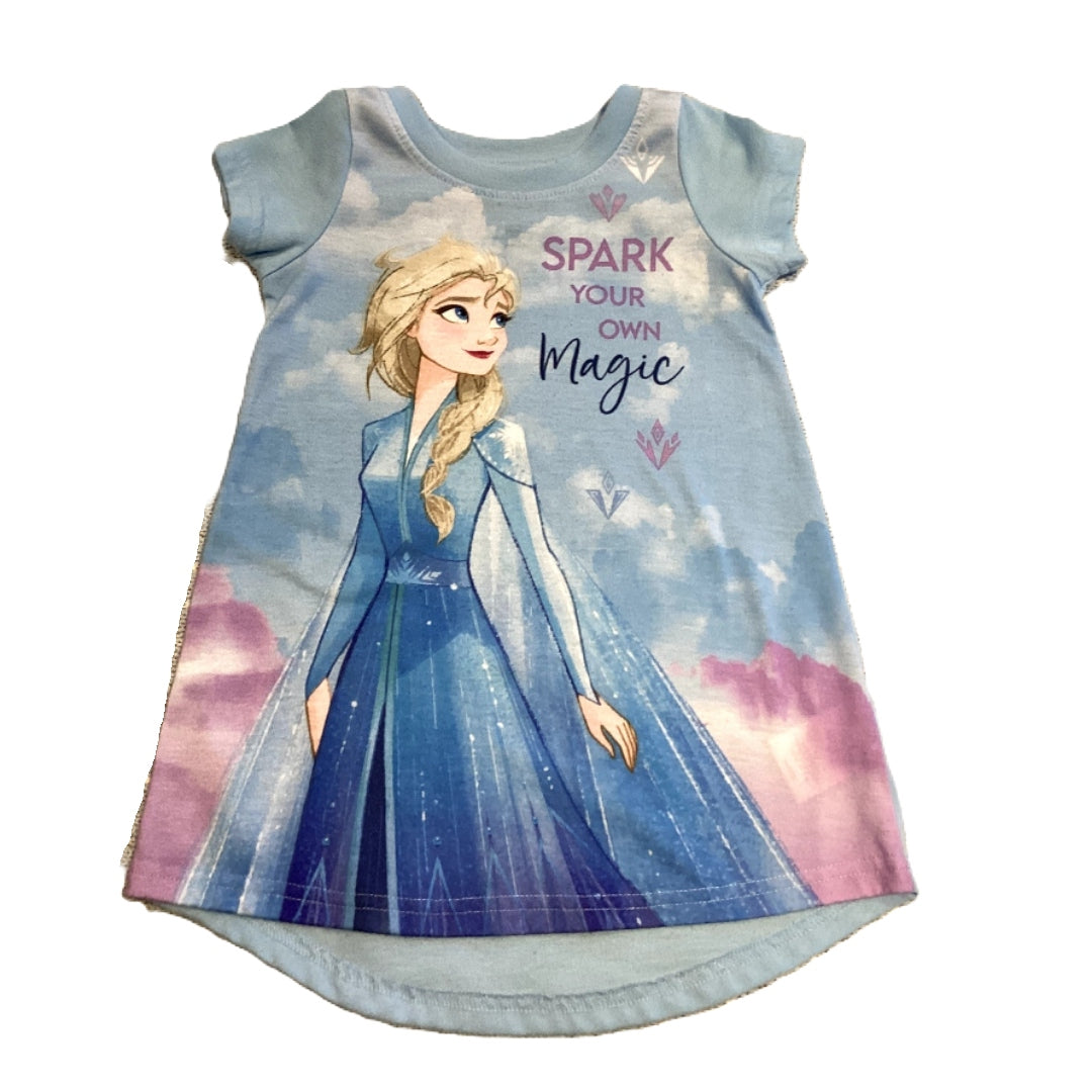 2T Girls Elsa Nightgown