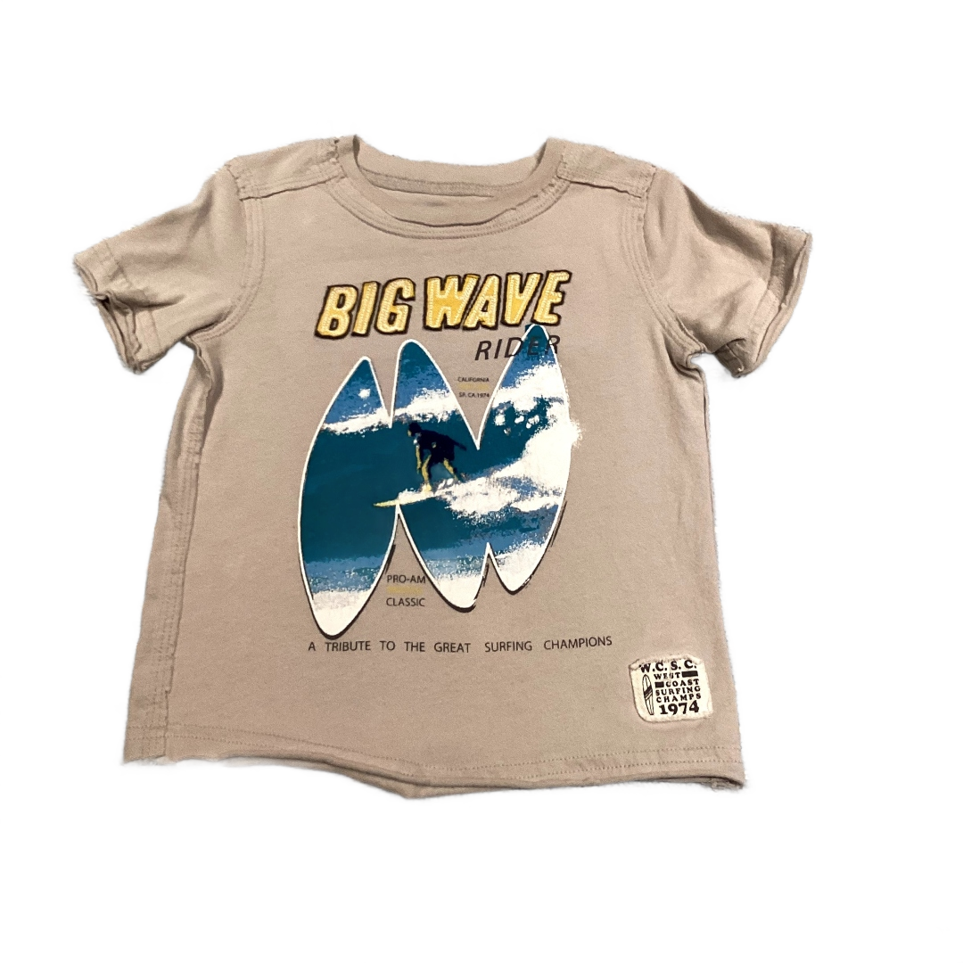 6-9 Boys Koala Kids Light Gray Big Wave Rider Tshirt