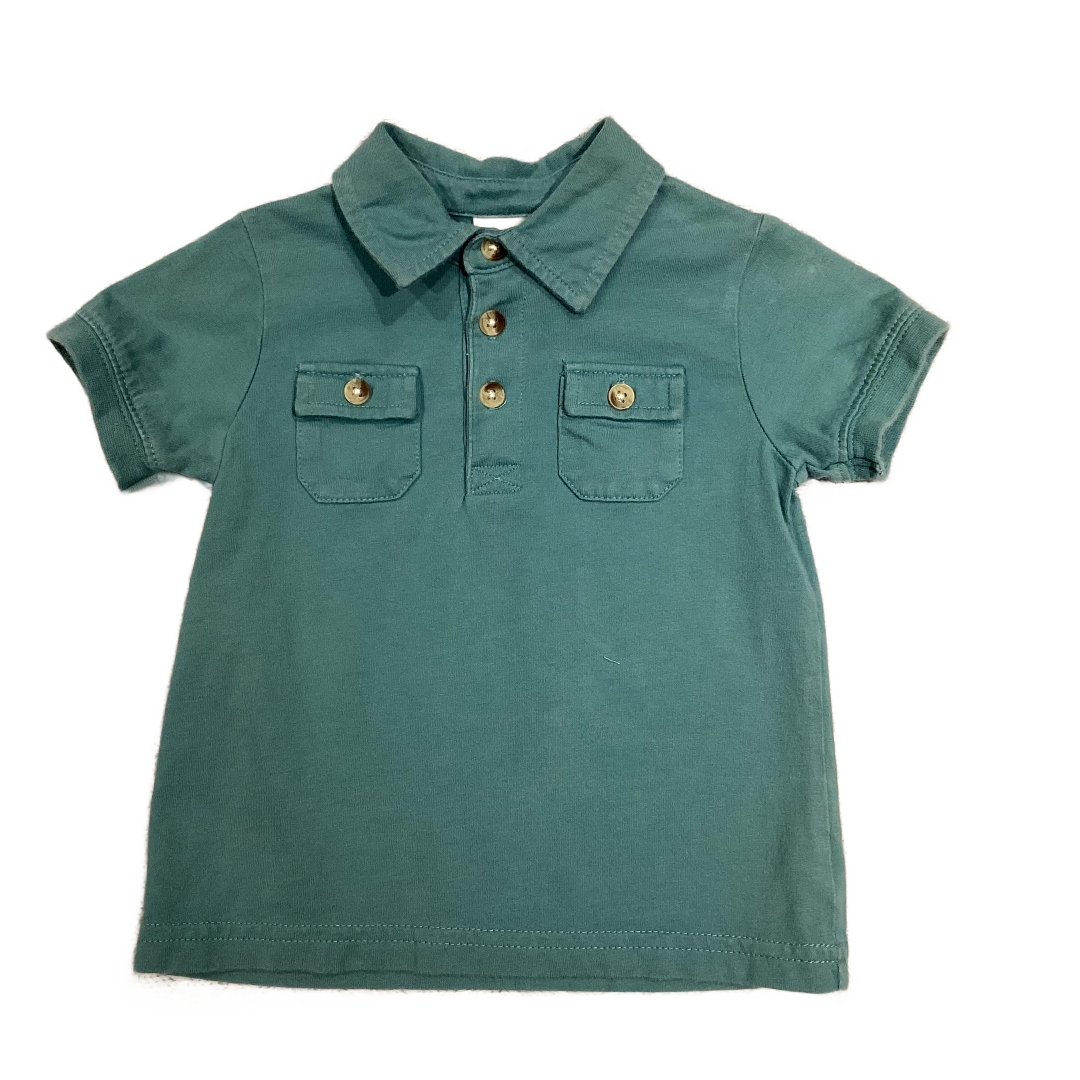 6-9 Boys Koala Kids Dark Teal Polo Shirt