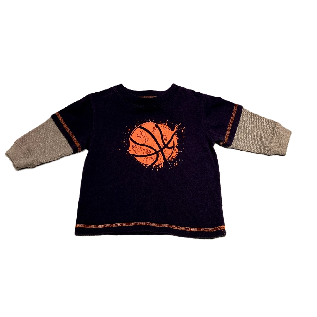 6-9 Boys Carter's Navy "Layered" Shirt w/Basketball