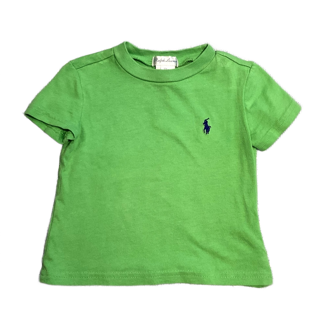 9-12 Boys Ralph Lauren Lime Green T-Shirt