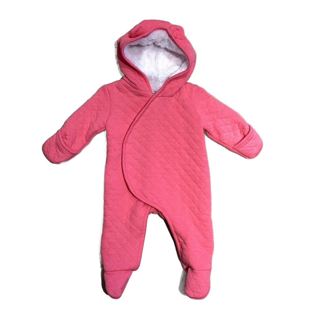 NB Girls Carter's Salmon Quilted Bunting