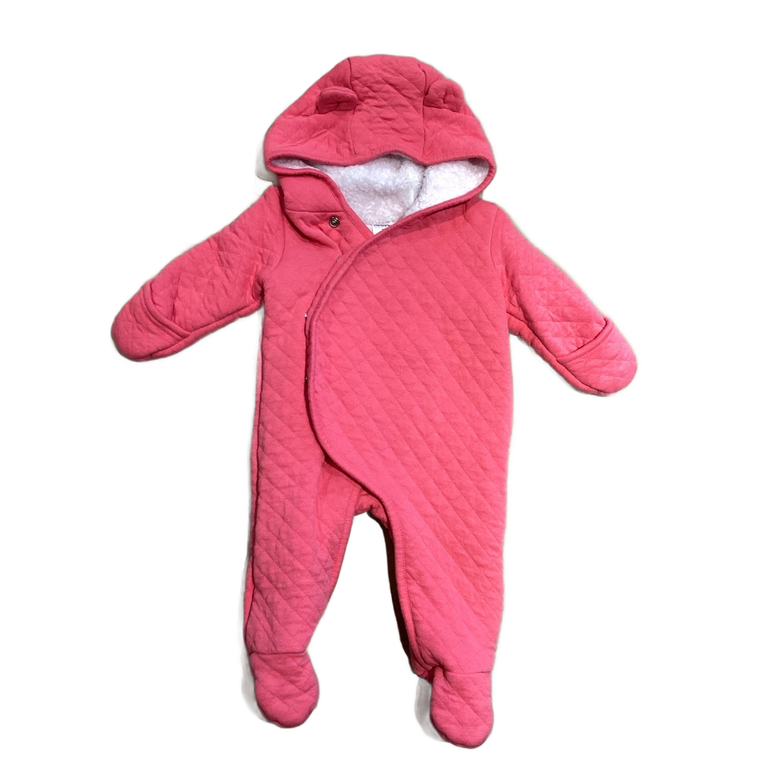 0-3 Girls Carter's Salmon Quilted Bunting