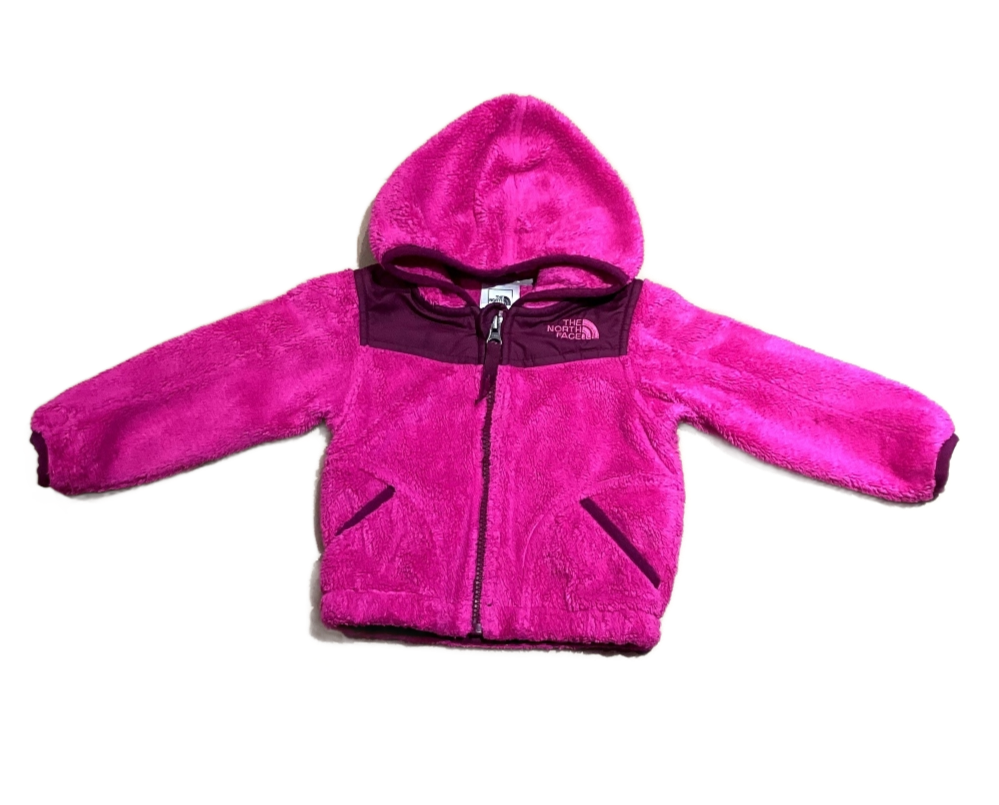 6-12 Girls The North Face Magenta Fleece Jacket