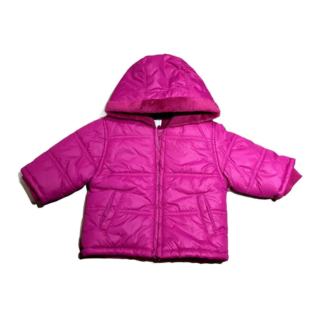 6-12 Girls The Children's Place Magenta Puffer Coat