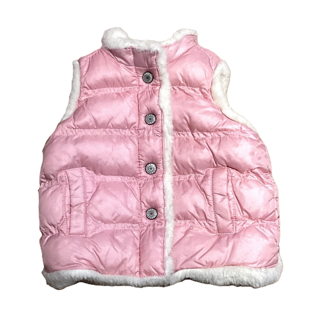 18-24 Girls Old Navy Dusty Pink Lined Puffer Vest