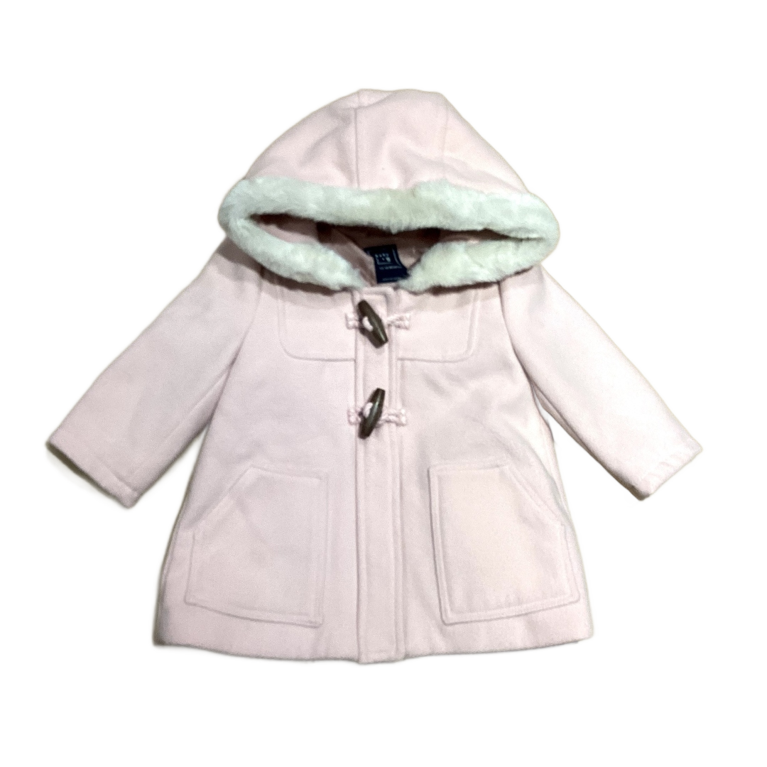 12-18 Girls Baby Gap Pale Pink Toggle Button Coat
