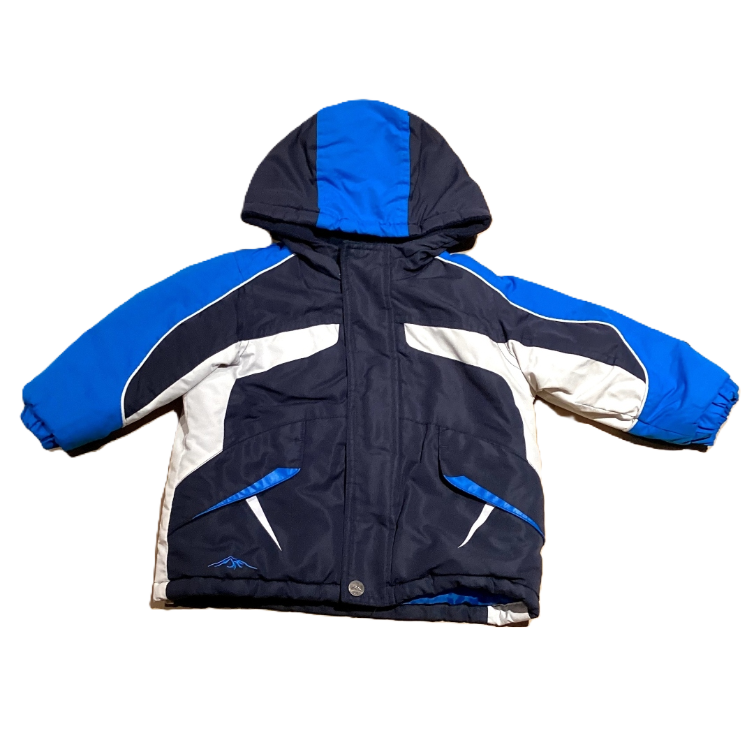 12-18 Boys Pacific Trail Navy Lined Ski Jacket