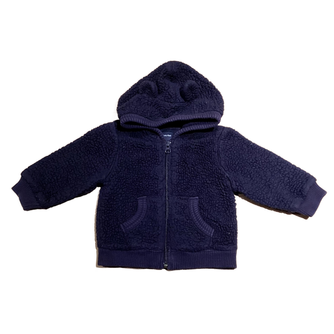 12-18 Boys Baby Gap Navy Blue Sherpa Jacket