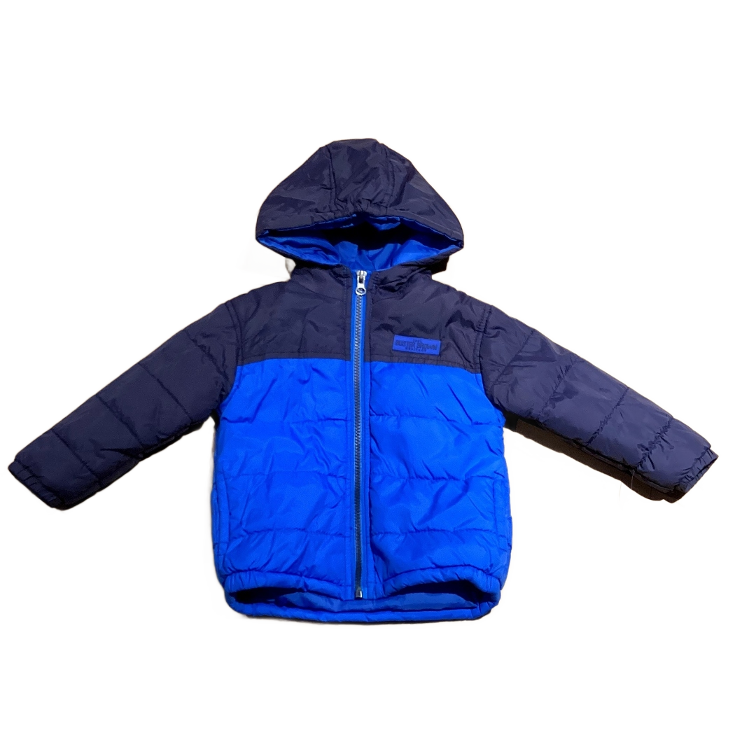 12-18 Boys Buster Brown Blue Lightweight Puffer Coat