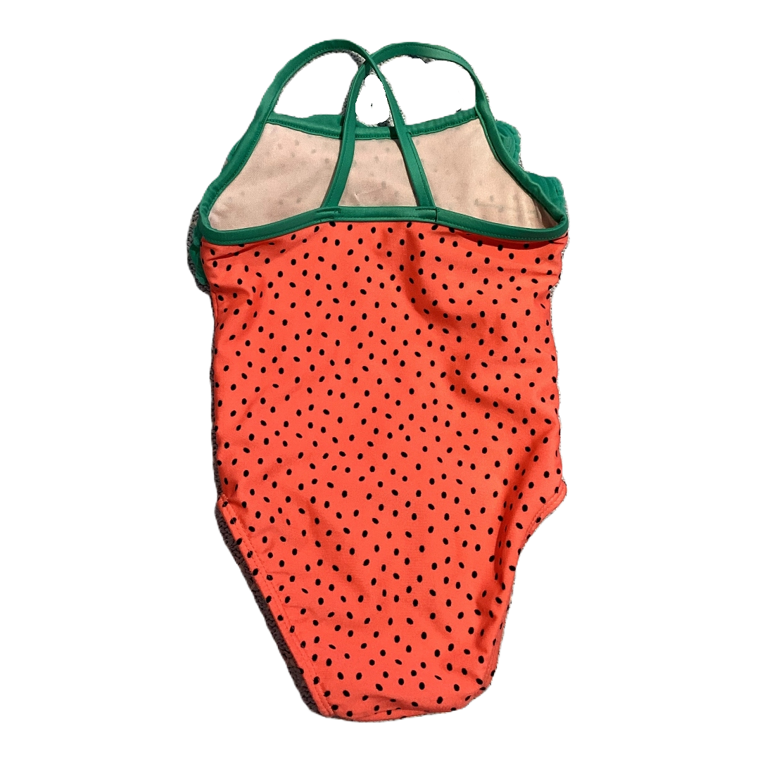 12-18 Girls Cat & Jack Watermelon One Piece w/Frills
