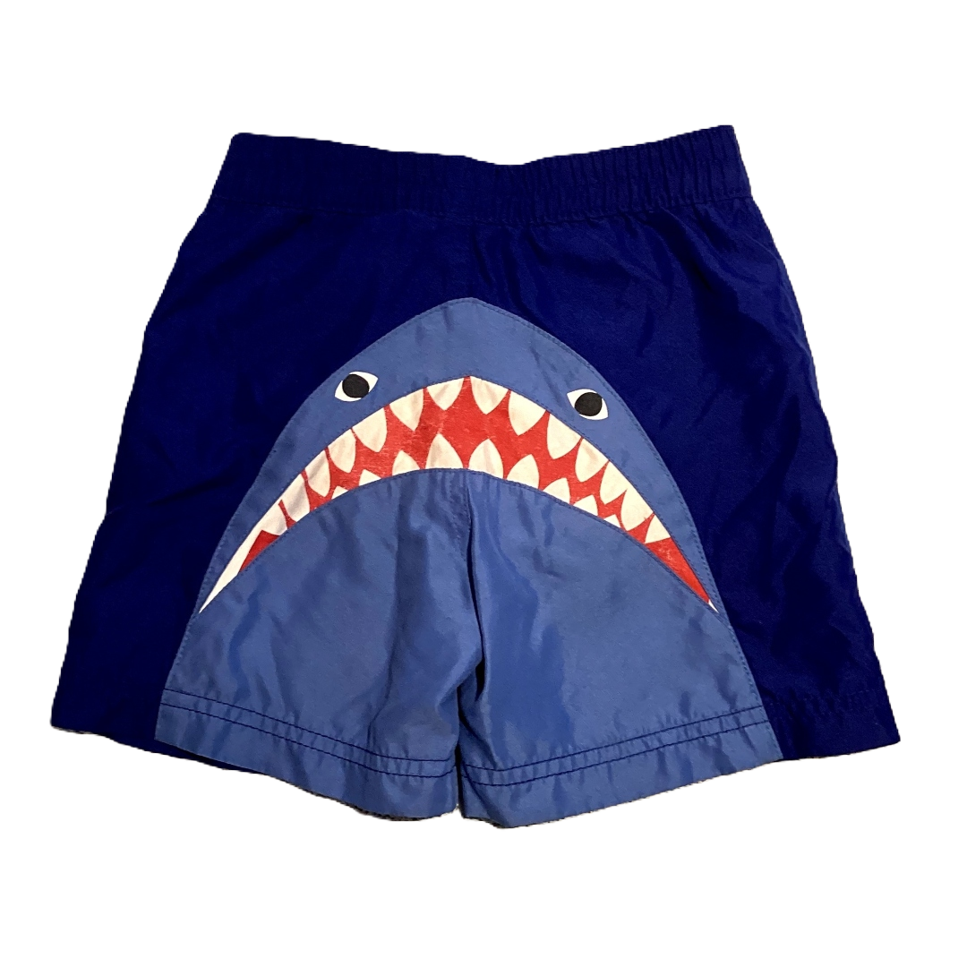 12-18 Boys Baby Gap Royal Blue Shark Attack Swim Trunks