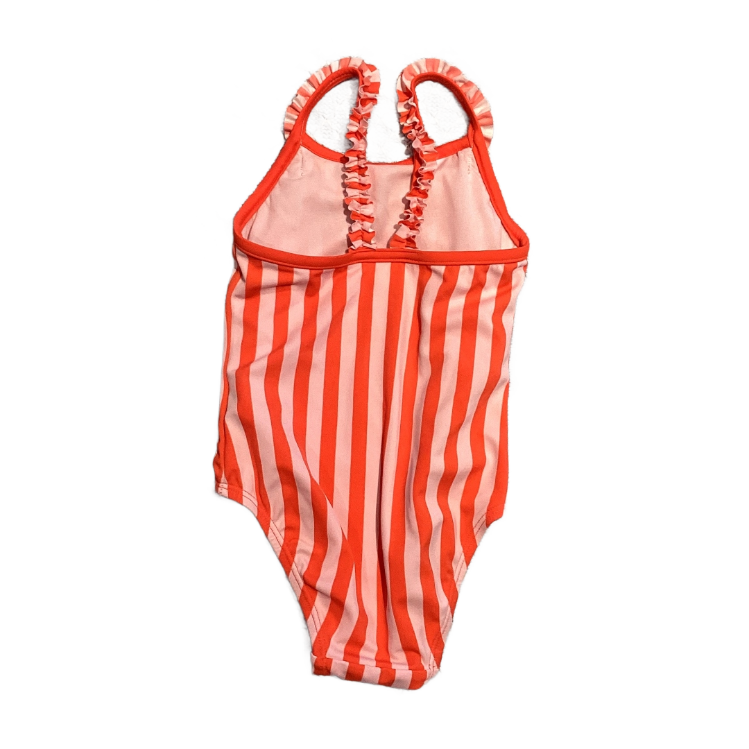 18-24 Girls Baby Gap Orange/Light Pink One Piece w/Mermaid