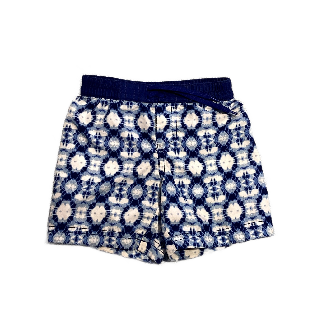 18-24 Boys Old Navy Blue Batik Swim Trunks