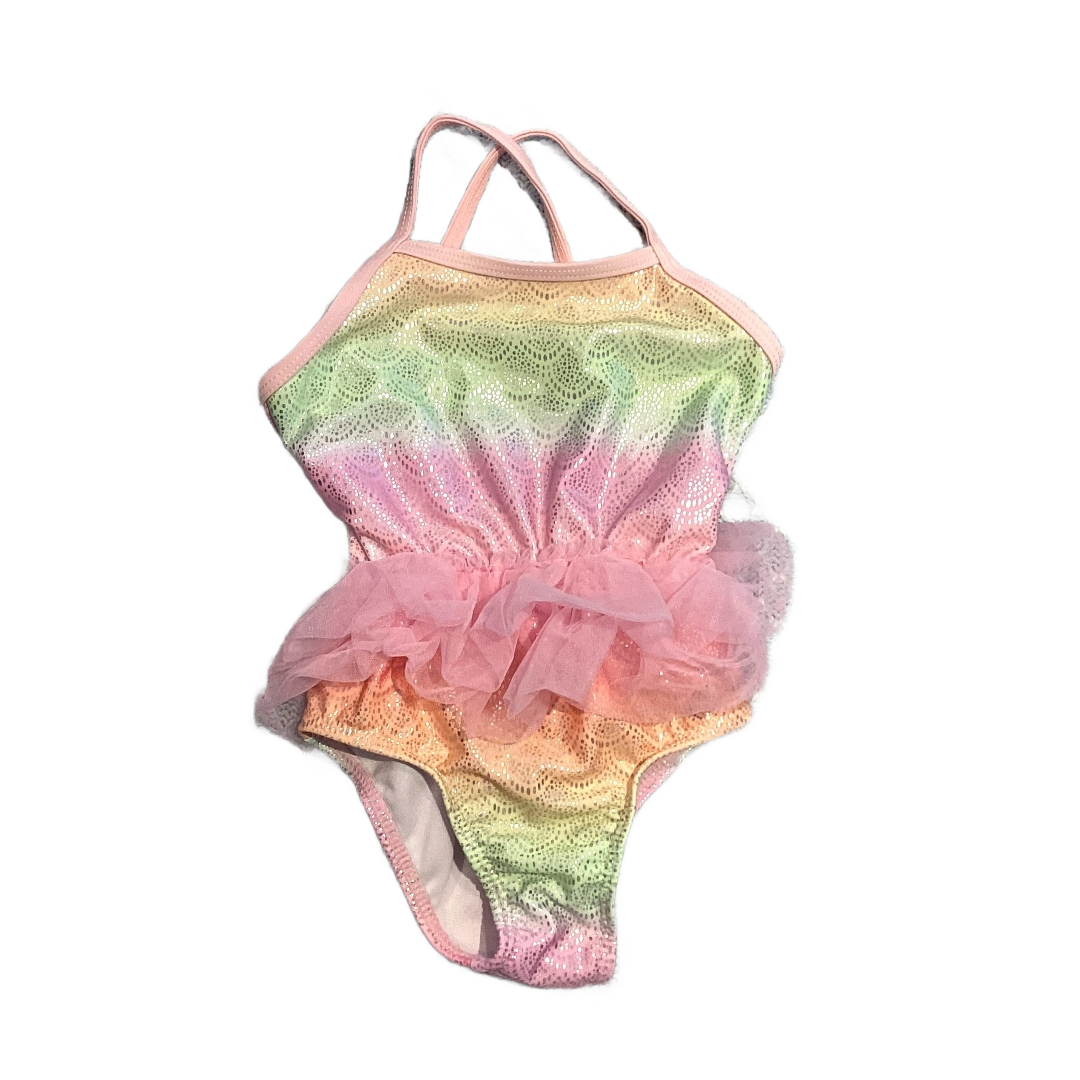 2T Girls Wonder Nation Glitter Mermaid One Piece