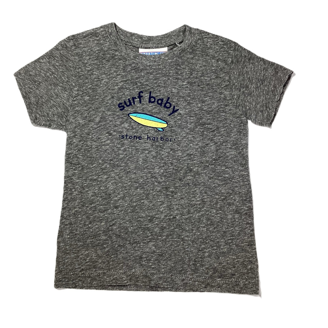 12-18 Boys Breezin Up Gray Surf Baby Stone Harbor Tshirt