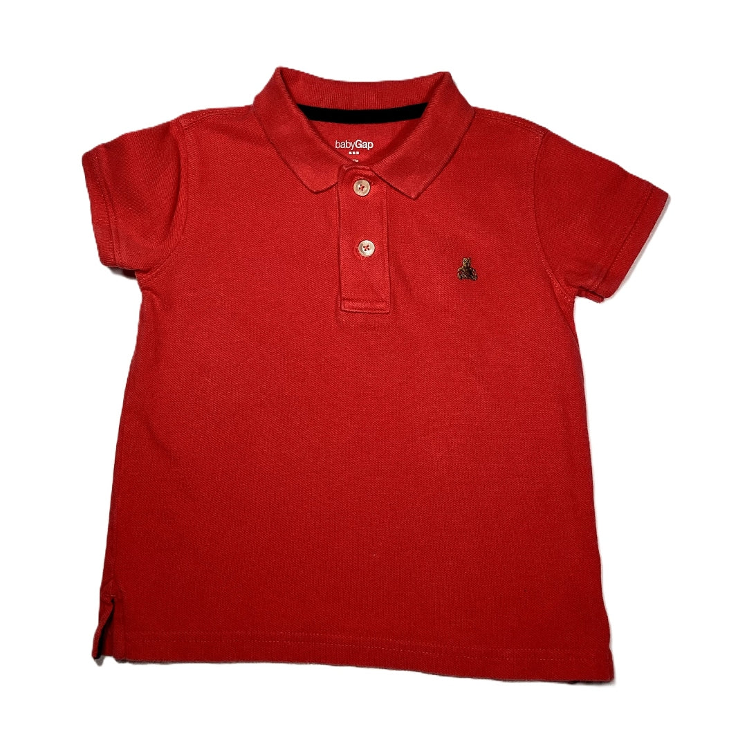 12-18 Boys Baby Gap Red Polo