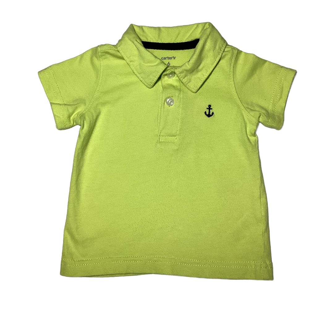 3-6 Boys Carter's Bright Yellow Polo