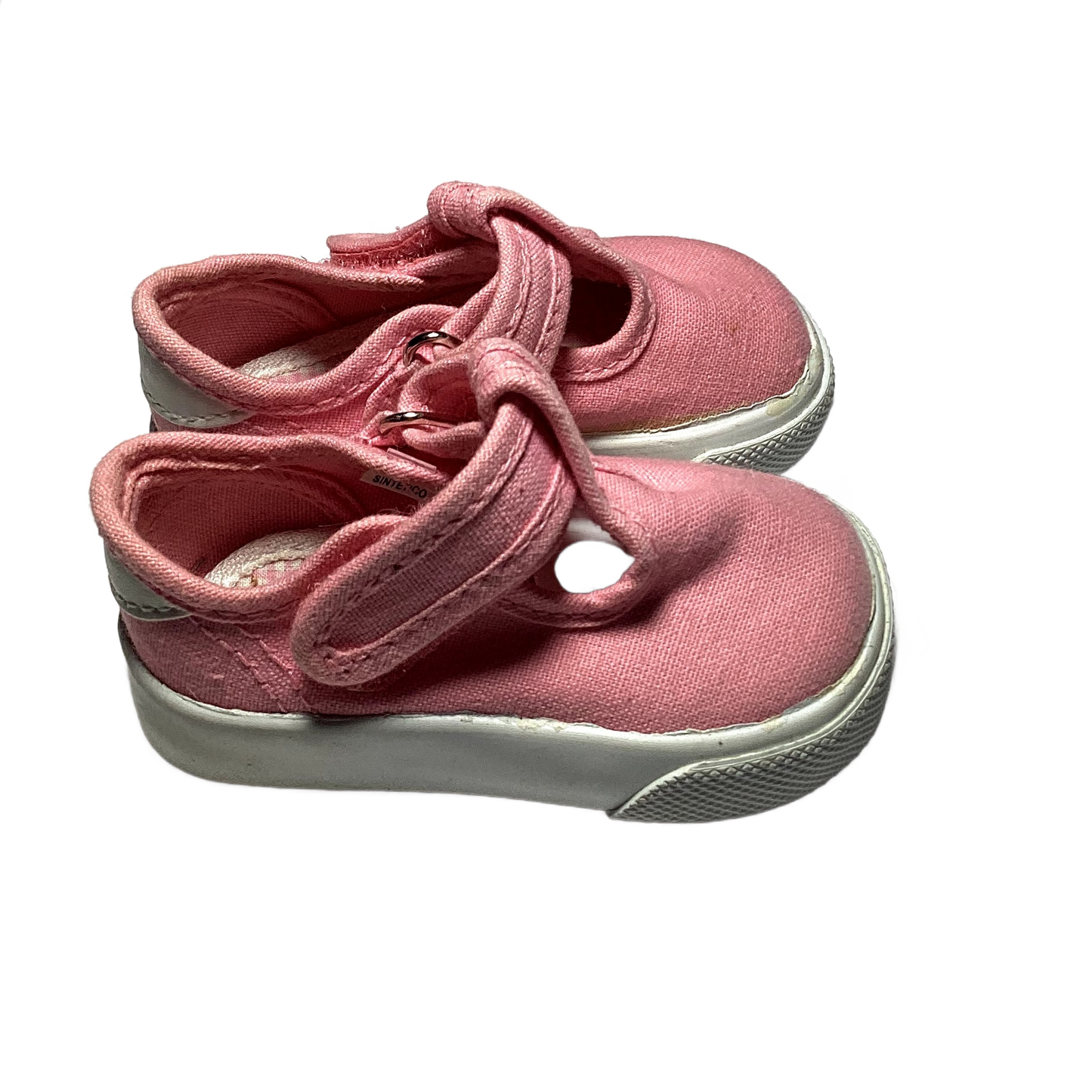 Size 2 Faded Glory Pink Sneakers