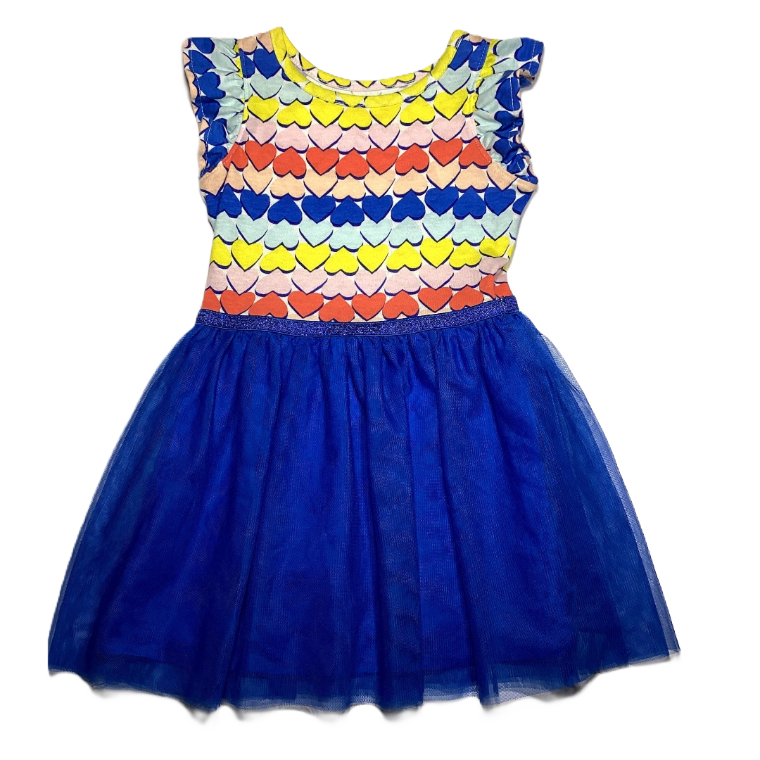 3T Girls Cat & Jack Royal Skirt Dress w/Hearts