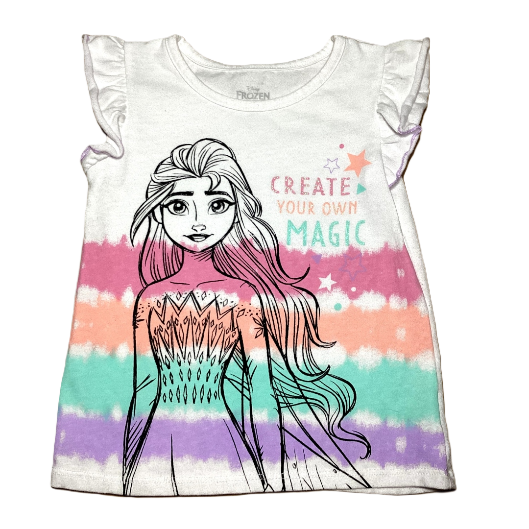 3T Girls Disney Frozen Create Your Own Magic Tshirt