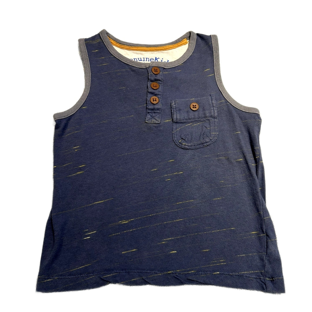3T Boys Genuine Kids Dusty Blue Tank