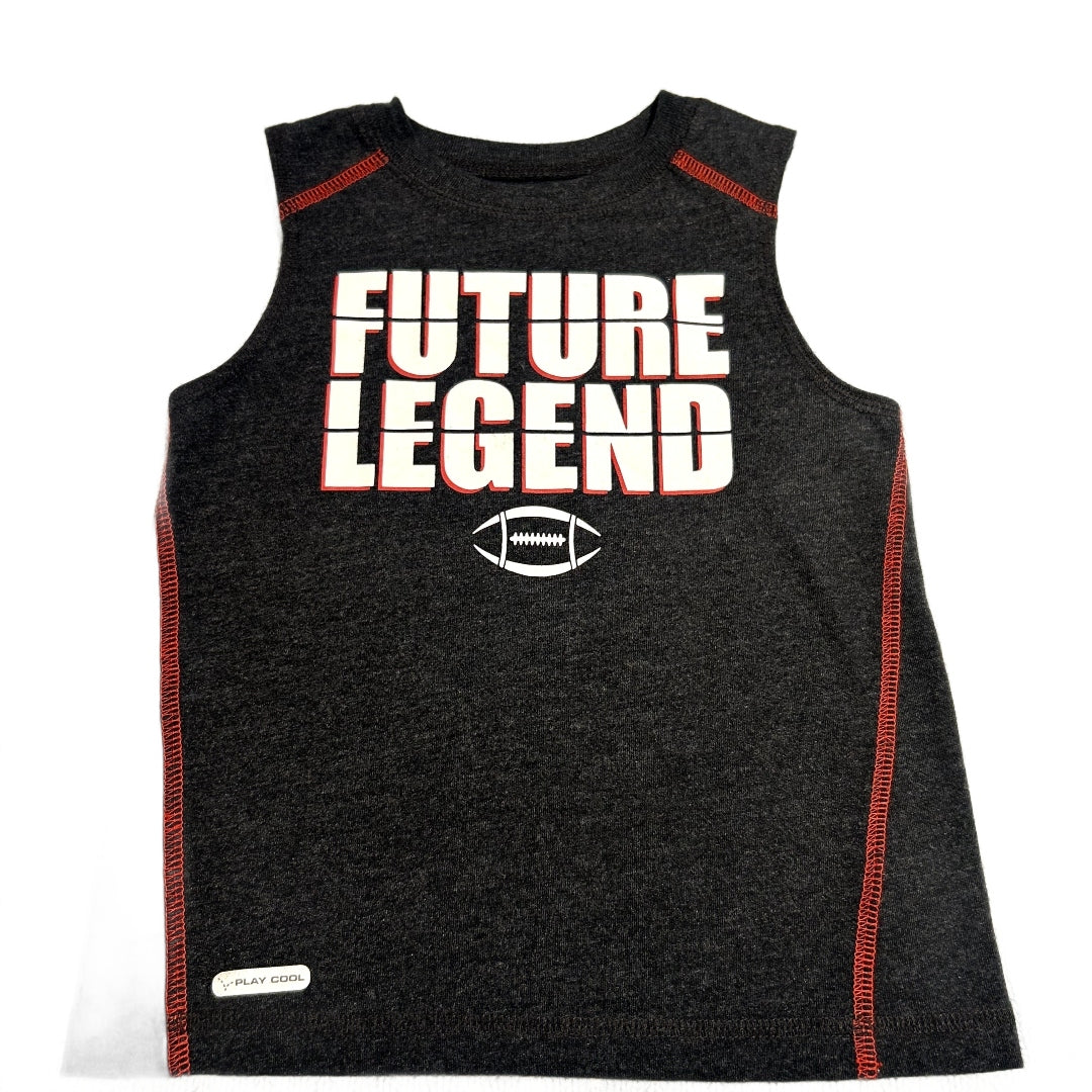 3T Boys Jumping Beans Black Future Legends Tank Top