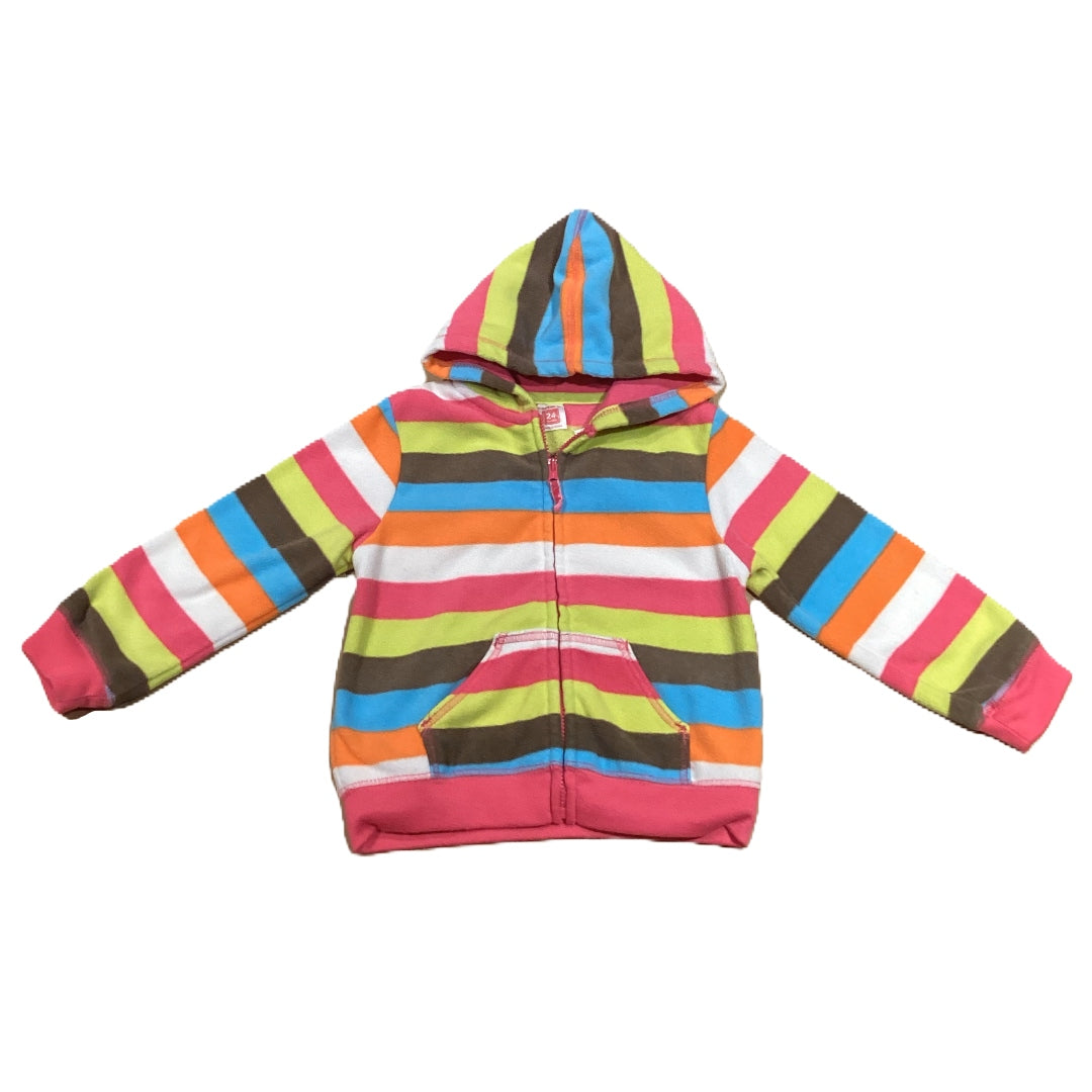 18-24 Girls Carter's Striped Hooded Fleece Sweatshirt