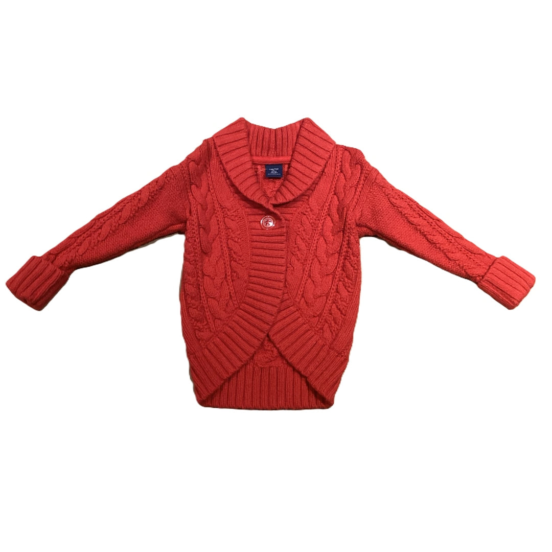 18-24 Girls Baby Gap One-Button Curved Lapel Cardigan