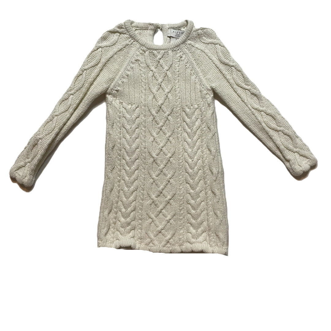 2T Girls Aspen Kids Sparkle Knitted Sweater Dress