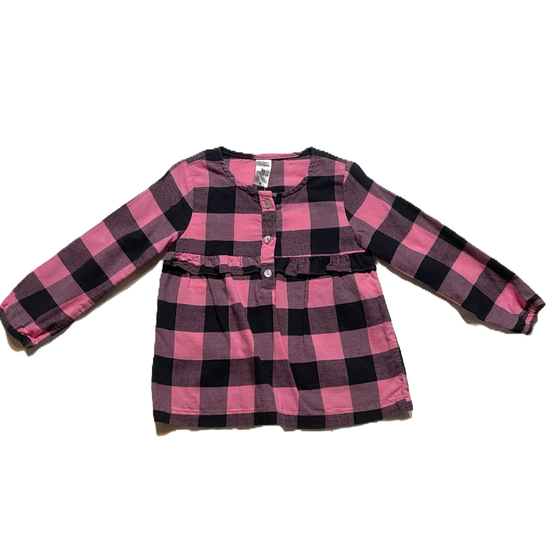 2T Girls Carter's Plaid Tunic