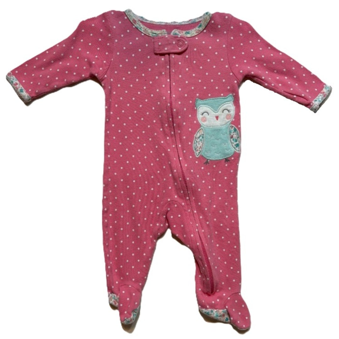 0-3 Girls Carter's Owl Sleeper