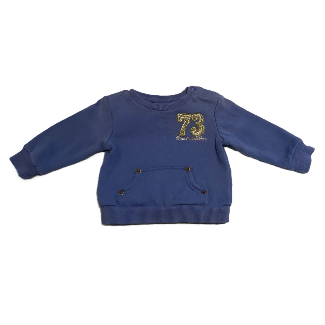 3-6 Girls Buffalo Baby Sweatshirt